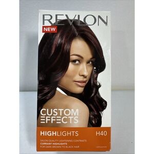 Revlon Custom Effects Highlight Hair Color H40 CURRANT New‎ Rare
